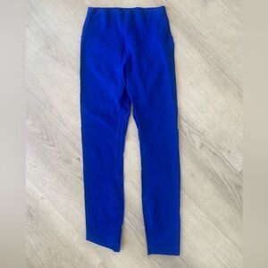 25” Lululemon leggings. Sz. 4